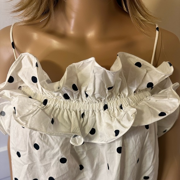 NWT - H&M women's Polka Dot Printed Dress - Picture 7 of 12